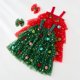 thumbnail image 4 of Nuevo vestido de Navidad, vestido de pastel de Luna y estrella, falda tutú de malla de princesa, vestido con tirantes para niños, vestido de vacaciones, 4 of 5