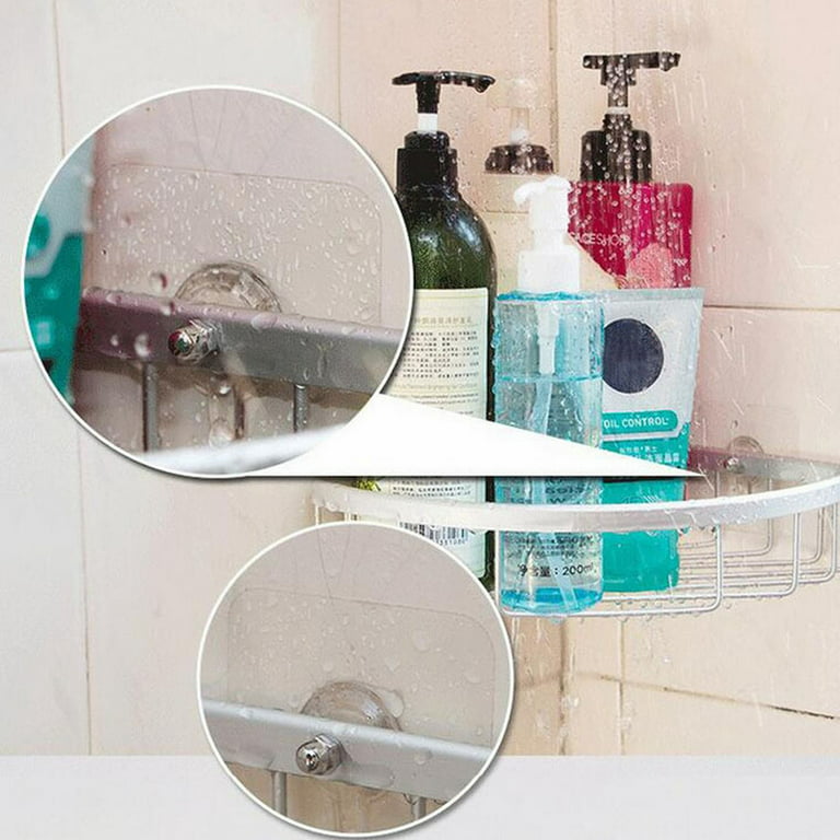 iOPQO Command Hook Large Wall Mount Strong Adhesive Waterproof Handheld  Shower Holder Shower Head Holder For Shower Kids Shower Bathroom Shower  Hooks