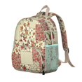 thumbnail image 2 of Pioneer Flower Backpack Backpack for School,Cute School Bag,Schoolbag with Adjustable Shoulder Straps & Padded Back,13.8"x11.4"x6", 2 of 5