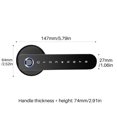 thumbnail image 4 of Cerradura De Manija De Puerta Bluetooth Inteligente Cerradura De Puerta De Huella Dactilar Inalámbrica Función De Cerradura De Puerta De Huella Dactilar Cerradura De Puerta Biométrica Serendint EL008452-00, 4 of 6