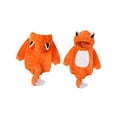 thumbnail image 2 of Unisex Baby Halloween Animal Costume Winter Autumn Flannel Hooded Romper Cosplay Jumpsuit Christmas Outfits for 0-24 Months, 2 of 8