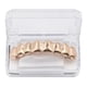 thumbnail image 3 of Juego de Parrillas personalizadas de 8 dientes Zulema Parrillas chapadas en oro de 18 quilates, 3 of 8