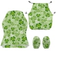 thumbnail image 4 of Whosucclay Shamrock Music Note Print Stretchable Gaming Chair Cover Washable, Anti-Scratch Slipcover with Armrest Protection, Cat Scratch Proof for Office Computer Chairs St Patrick's Day Decor, 4 of 8
