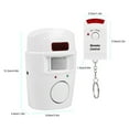 thumbnail image 3 of De alarma inalámbrico de seguridad con sensor de Movimiento pir para protección de garaje doméstico, 3 of 7