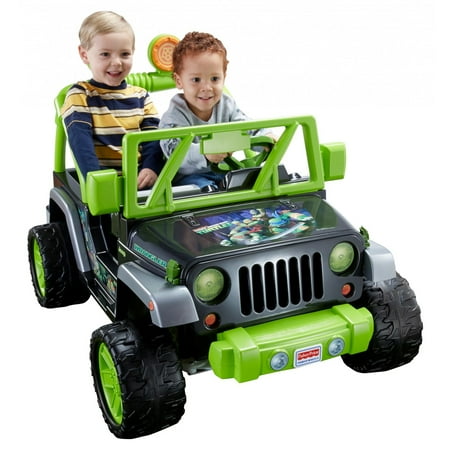 power wheels nickelodeon teenage mutant ninja turtles jeep wrangler