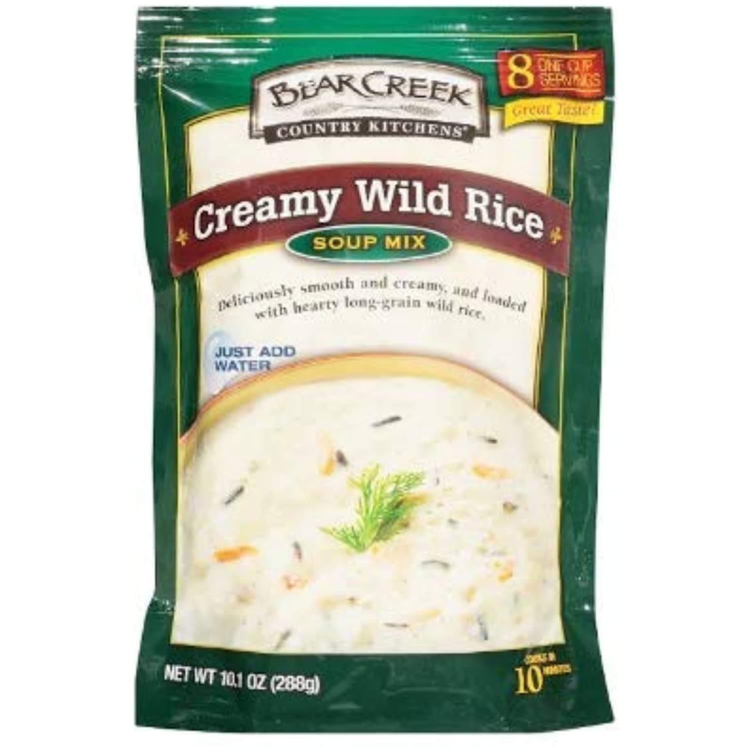 Bear Creek Country Kitchens Creamy Wild Rice Soup Mix, 10.1 Oz Bags