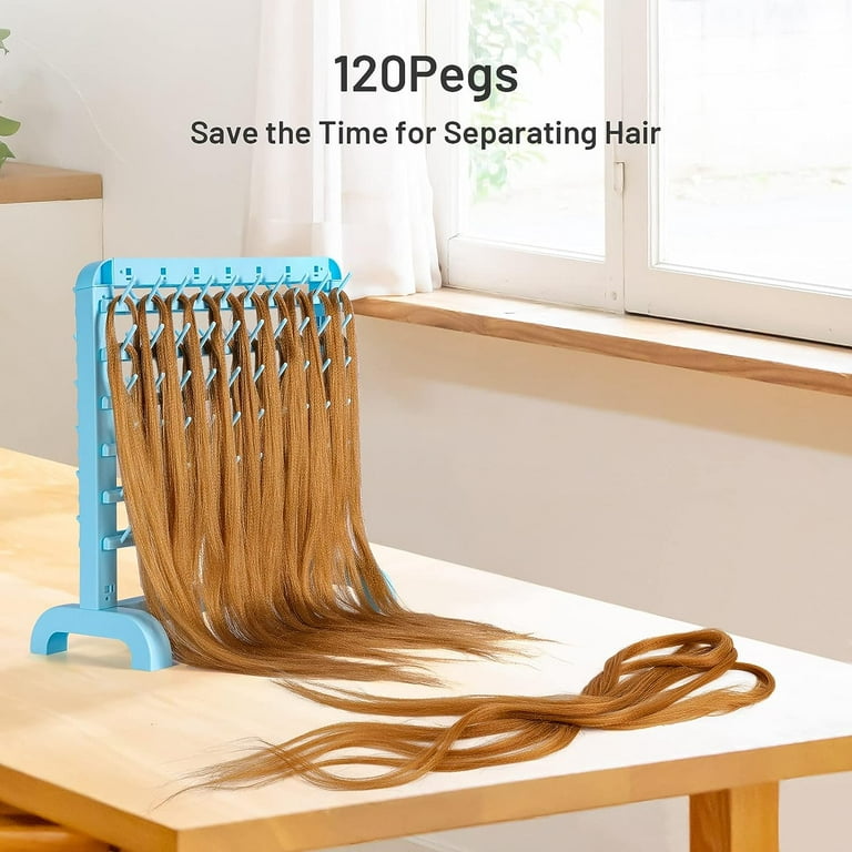 Braiding Hair Rack Hair Separator For Braiding Pine Wood Hair