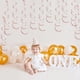 thumbnail image 5 of Inteprter 6 unids/set guirnalda colgante amplia aplicación PVC hecho no tóxico inodoro estrella de cumpleaños colgante en espiral Kits de decoración para fiestas Oro rosa 27.5 pulgadas, 5 of 6