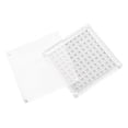 thumbnail image 2 of Yinanstore Acrylic Seashell Display Box Nail Rhinestones Storage Box Removable Organizer for Nail Art Finger Rings Necklace Small Crafts 100 Grids, 2 of 8