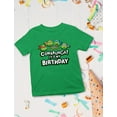 thumbnail image 3 of Cowabunga Its My Birthday Shirt TMNT Mutant Ninja for Boys Youth Kids T-Shirt Small Green, 3 of 4