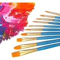 thumbnail image 5 of B Brush Set, Nylon Bru For Acrylic, Oil, , 10 Brush Sizes, 5 of 5