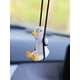 thumbnail image 5 of Colgante de coche con forma de pato oscilante, colgante de espejo retrovisor para coche, colgante de pato, decoración interior de coche para mujer, 5 of 6