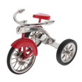 thumbnail image 2 of MERIGLARE 1:10 Scale Alloy Tricycle Bike Model Toy Tabletop Home Decoration Red 2, 2 of 7