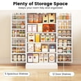 thumbnail image 6 of Costway 41'' Farmhouse Kitchen Pantry Storage Cabinet with Doors Adjustable Shelves White, 6 of 12