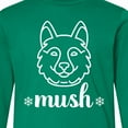 thumbnail image 4 of Inktastic Husky Sled Dog Mush Long Sleeve Youth T-Shirt, 4 of 5