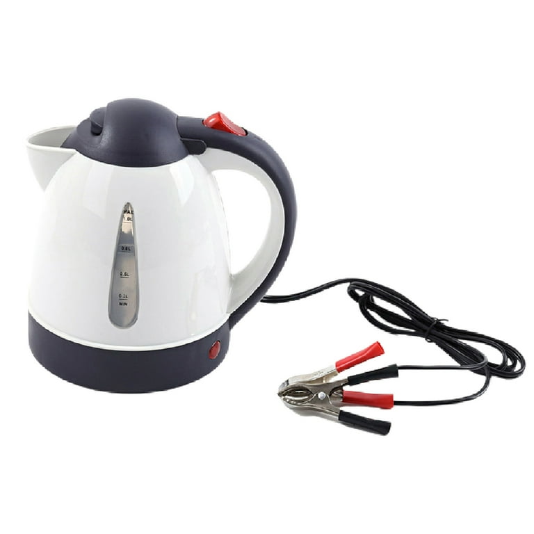 Small Electric Tea Double Wall Hot Water Boiler Kettle 0.6L Light weight