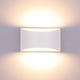thumbnail image 1 of Aplique de pared Interior LED Iluminación ajustable Lámparas de pared Blanco 7W Lámpara de pared moderna Arriba Abajo Apliques de pared Luz decorativa de aluminio para dormitorio Sala de estar Cocina, blanco cálido 3000K brillar Electrónica, 1 of 5