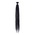 thumbnail image 2 of Dreadlock Extensions 20 Inch 5 Strands Thin Synthetic Dreads Extensions Ombre Blonde Hippie Dreadlock 1cm Width Loc Extensions Handmade Reggae Style Crochet Braiding Hair for Women and Men, 2 of 7