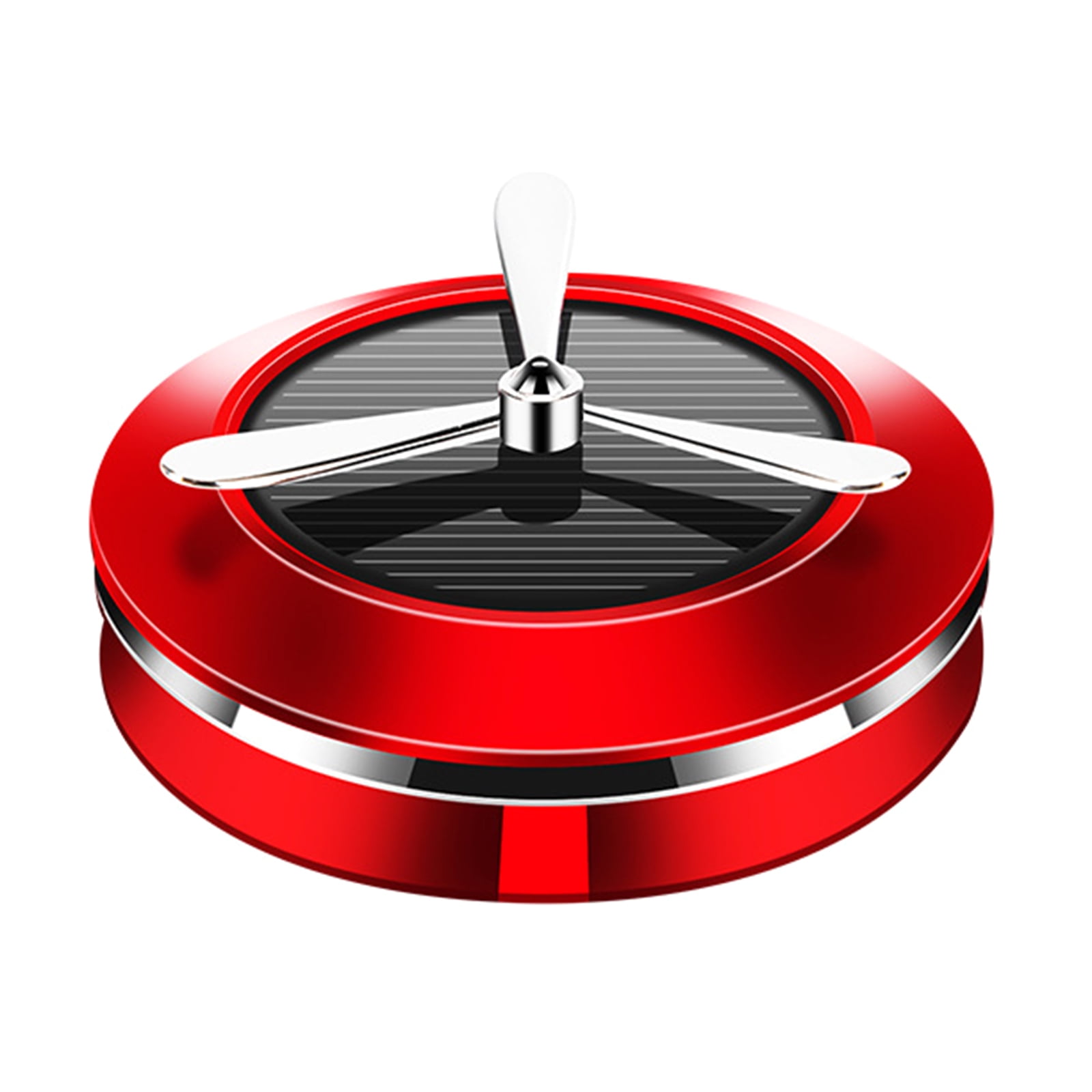 Vehicle Solar Powered Rotating Novelty Fragrants Car Aromatherapys Diffuser Ornament Auto Interior Decoration Accessory
