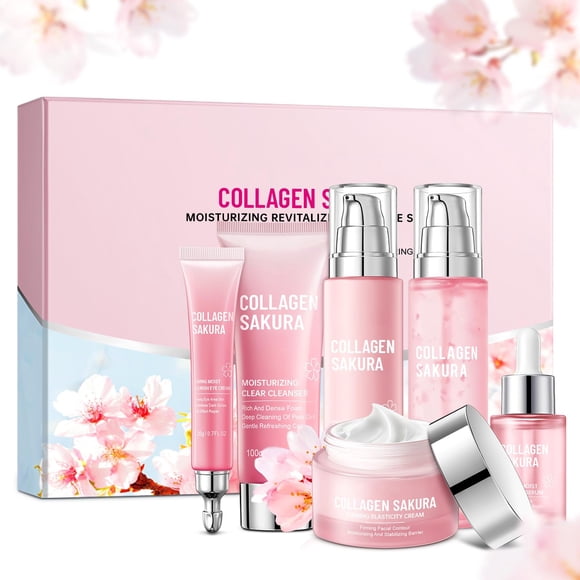 Set de cuidado de la piel mopayzer Sakura Cherry Blossom para adolescentes y mujeres