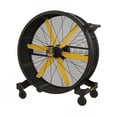 thumbnail image 1 of Big Ass Fans F-SK1-4801 4' Sidekick Portable Fan - Black/Yellow, 200-240v, 1 of 1