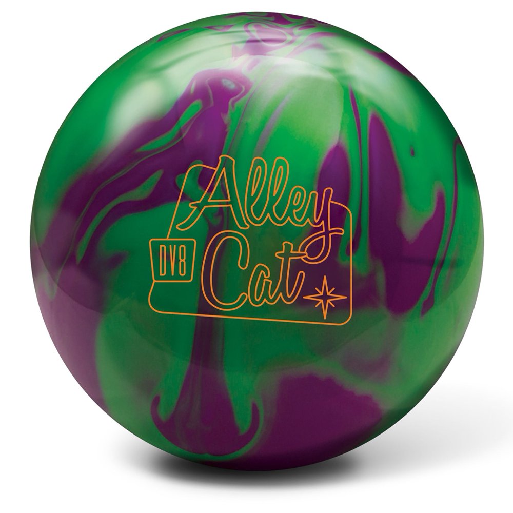 DV8 Alley Cat Bowling Ball Purple/Green 10lbs