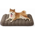 thumbnail image 5 of Waterproof Orthopedic Dog Bed with Removable Washable Cover, Thick Egg Crate Foam Mat for Indoor Use, Medium Size 30" x 20" in Brown, 5 of 9