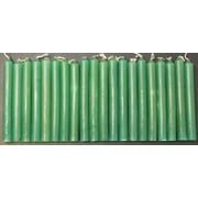 Set of 20 Mini 4" Chime Spell Candles: Forest Green (Wicca, Altar)