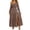 Coffee, variant on Women's Off The Shoulder Maxi Dresses Long Sleeve Tiered Ruffle Flowy Dresses Loose Bohemian Vacation Dresses