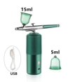 thumbnail image 1 of Oxygen Injector Mini Air Compressor Kit Air-Brush Paint Spray Gun Airbrush For Nail Art Tattoo Craft Cake Nano Fog Mist Sprayer, 1 of 4