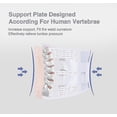 thumbnail image 5 of Lumbar Spine Support Belt For Lumbar Belt Herniated Disc Lumbar Support Belt Back Support Belt Orthopedic Lumbar Support Belt Back Brace With Curved A, 5 of 5