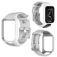 thumbnail image 4 of Correa de repuesto de silicona para reloj deportivo Tomtom Runner 2 (blanco), 4 of 5