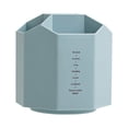 thumbnail image 2 of LSLJS 5-grid Multi-function Large-capacity Desktop Storage Box Student Office Pen Bucket Makeup Brush Holder Rotating, 360-degree Rotating Personalized Pen Holder, Makeup Organizer, 2 of 3