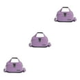 thumbnail image 2 of Destyer Carry All Essentials In Style With Hand Bag Sturdy And Durable Crossbody Bag taro purple 29*19*9*12 3Set, 2 of 6