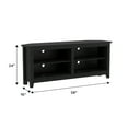 thumbnail image 6 of Walker Edison Corner TV Stand Console for TVs up to 64" - Black, 6 of 9