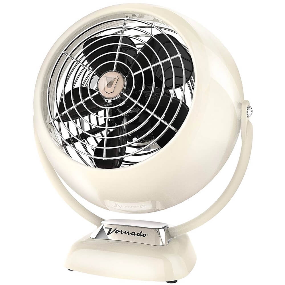 Vornado VFAN Sr. Vintage Air Circulator Fan, Vintage White