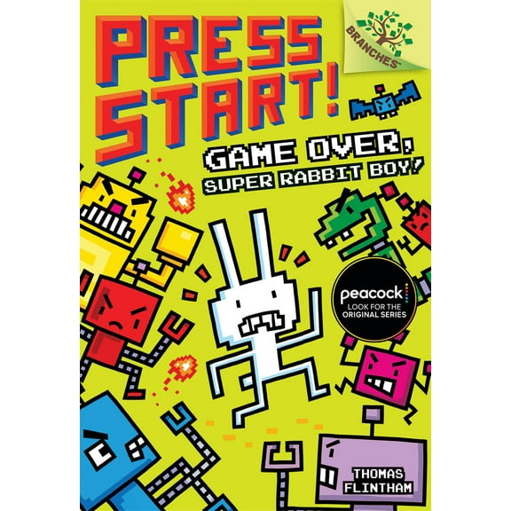Pre-Owned Game Over, Super Rabbit Boy!: A Branches Book (Press Start! #1): Volume 1 (Hardcover) 1338034723 9781338034721