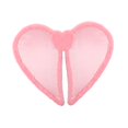 thumbnail image 1 of Disfraz de princesa con alas de corazón para San Valentín, peluche rosa para decoración de fotos Adorno de peluche de conejito, 1 of 9