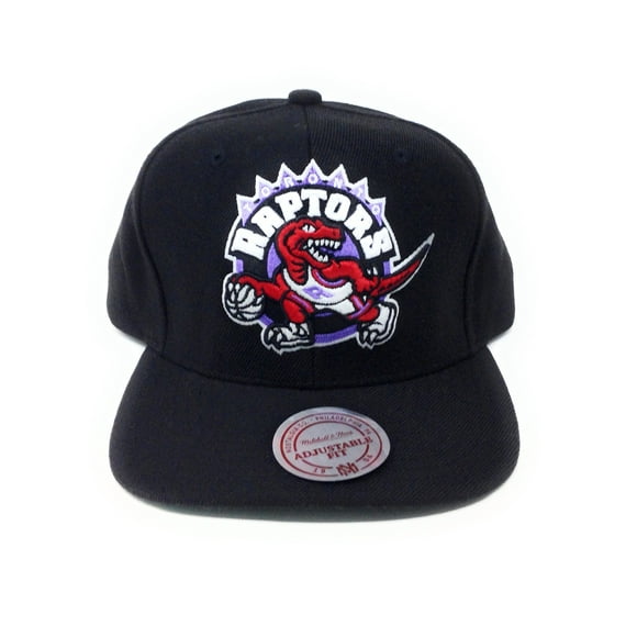 Mitchell et Ness Toronto Raptors Rétro Logo Rouge/violet/noir Casquette Snapback