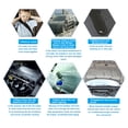 thumbnail image 4 of REGALWOVEN  197mil 5mm 53.35sqft Car Heat Sound Deadener Insulation Cotton Mat Liner 197" x 39", 4 of 6