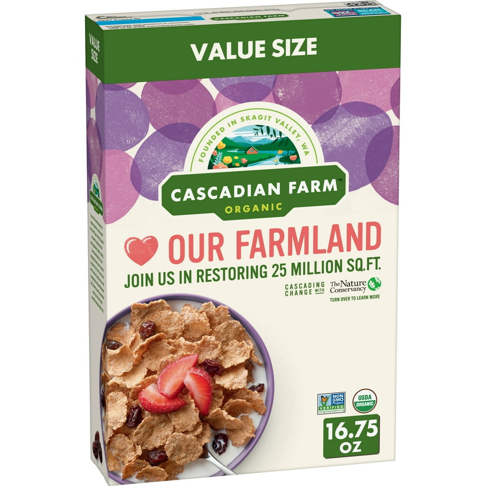 Cascadian Farm Organic Raisin Bran Cereal, 16.75 oz