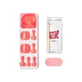 thumbnail image 3 of Impress Press On Toenails, No Glue Needed, Orange, Short Length, Squoval Shape, 27 Ct., 3 of 7