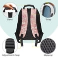 thumbnail image 6 of KUIFORTI Pink Cat Children's Backpack 17 Inch Polyester Kids School Bag Large Capacity Girls Bookbag for Elementary Primary Middle Back to School Gifts, 6 of 7