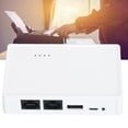 thumbnail image 1 of USB2.0 Wireless Print Server, White Improve Efficiency USB WiFi Print Server 480Mbps Easy Operation  for  for 4 Printers, 1 of 7