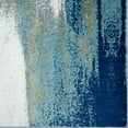 thumbnail image 5 of Luxe Weavers Abstract Brushstrokes Area Rug Light Blue 2x7, Soft Accent Carpet, 5 of 8