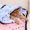 thumbnail image 7 of Pet Blanket for Dogs and Cats, Soft Comfy Puppy and Kittens Bed Blanket,Fluffy Fleece Pets Throw with Polka Dots, 7 of 7