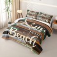 thumbnail image 3 of Erosebridal Boys Girls Marine Starfish Quilt King,Ocean Beach King Coverlet Set for Teens, 3 of 7