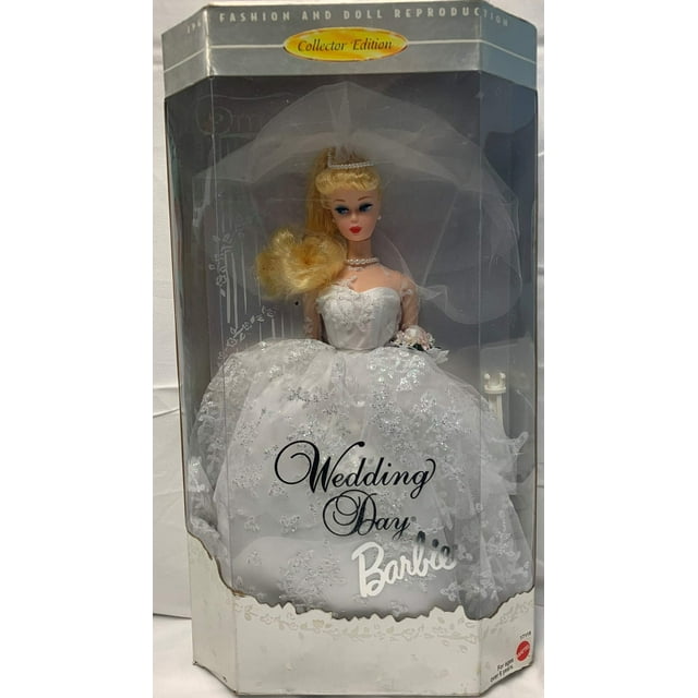 Muñeca Barbie para el día de la boda de 1960, reproducción a la moda Mattel
