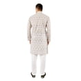 thumbnail image 3 of TRILOKI Damask Men Kurta Pajama Set Ethnic Indian Traditional Wear Ethnic Diwali Puja, 3 of 4
