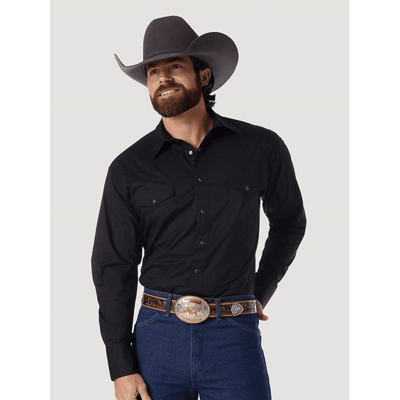Men's Western Shirt Big, Tall - 71105Wh_X2